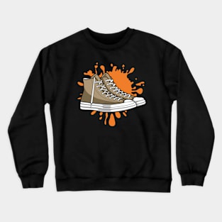 Nomad Khaki Skate Sneaker Crewneck Sweatshirt